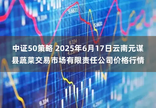 中证50策略 2025年6月17日云南元谋县蔬菜交易市场有限责任公司价格行情